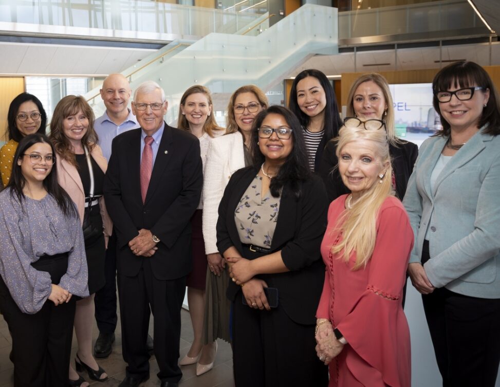 Group photo of Schulich Alumni Engagement staff members.